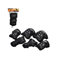 Комплект дитячого захисту розмір L чорний в сітці (MS3421)