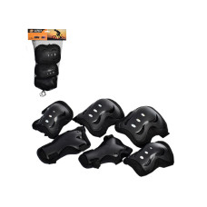 Комплект дитячого захисту розмір L чорний в сітці (MS3421)