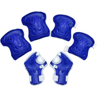 Комплект дитячого захисту синій (BT-CPS-0005BL)