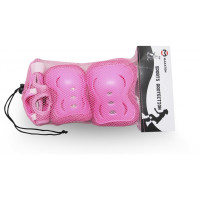 Комплект захисту Maraton з регулюванням розміру рожевий (ZMR02PN)