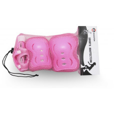 Комплект захисту Maraton з регулюванням розміру рожевий (ZMR02PN)