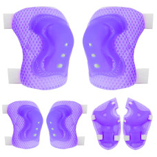 Комплект захисту для дітей Sport Series S фіолетовий (1058117724)