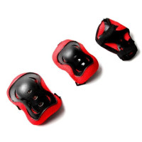 Комплект захисту для дітей Sport Series S чорно-червоний (1058117721)