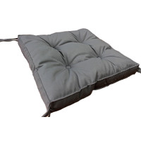 Подушка на стілець DOTINEM COLOR сіра 40х40 см (213109-3)