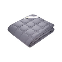 Покривало-ковдра DOTINEM LAURA 200х220 см графітове (218240-6)