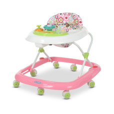 Ходунки дитячі EL CAMINO HAPPY з ігровою панеллю рожеві (ME1049PN)