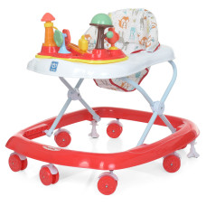 Ходунки дитячі Bambi Baby з ігровою панеллю червоні (M4295RD)