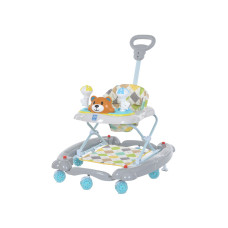 Ходунки музичні з ігровою панеллю ведмедик сірий (M 3656A-S-4)