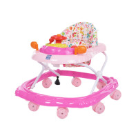 Ходунки дитячі із ігровою панеллю та звуковими ефектами рожеві (M3451PN)