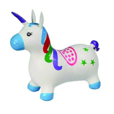 Стрибунець для малюків Єдиноріг білий (BT-RJ-0060/44708WT)