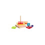 Іграшка дитяча Левеня Cubika Піраміда дерев'яна (12329/13357)