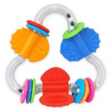 Брязкальце прорізувач Baby mix трикутник (18542)