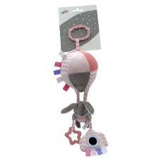 Іграшка підвіска Tulilo Кролик на кулі з брязкальцем (11/5031)