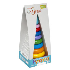 Іграшка дитяча Tigres Пірамідка Люкс в коробці (39372)