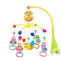 Дитячий мобіль на ліжечко музична карусель з проектором (HL2020-23R)