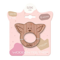 Прорізувач дитячий Tigres ELFIKI Пуффі дерев'яний (ІГ-0126)