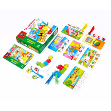 Гра розвиваюча Vladi Toys Уважний малюк. Гра з прищіпками (VT5303-12)