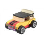 Дерев'яна машинка-конструктор Cubika Міні-Кабріолет з магнітами LM-3 (12060)