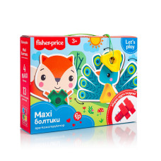 Гра розвиваюча Vladi Toys Maxi болтики. Fisher Price (VT2905-23)