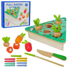 Дерев'яна іграшка бізіборд рибалка на магнітах Полювання на шкідників (WD13028)