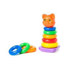 Іграшка розвиваюча Orion Пірамідка котик (OR573B4)