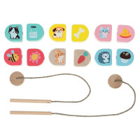 Дерев'яна іграшка Cubika Силянка Моя їжа (15566)