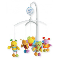 Брязкальце карусель Baby Mix М'які тваринки (781/754/752/368/370/410/332/33)