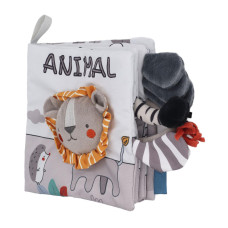 Книжка м'яка Animal пискавка, плюшева (англ) (9397A-A)