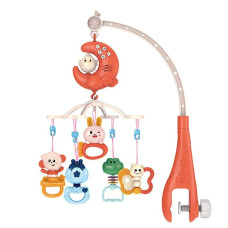 Брязкальце мобіль для ліжечка Happy Bed Bell помаранчевий (668-168OR)