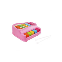 Іграшка ТехноК Ксилофон-фортепіано рожеве (TH7907)