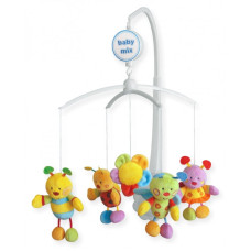 Брязкальце карусель Baby Mix М'які тваринки (781/754/752/368/370/410/332/33)