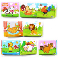 Іграшкова книжечка для малюків м'яконабивна для купання (A531/532/533)