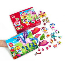 Гра розвиваюча Roter Kafer Феї і єдиноріг на магнітах (3703-04)