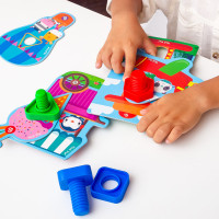 Гра розвиваюча Vladi Toys Парк розваг для малят. Fisher Price (VT2905-21)