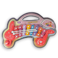 Іграшка для малюків Ксилофон червоний (683-6RD)