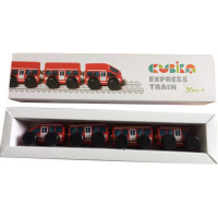 Дерев'яна іграшка Cubika Поїзд Експрес на магнітах (15108)