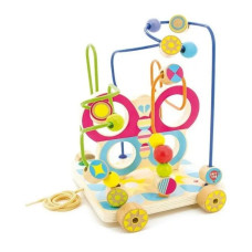 Іграшка дитяча дерев'яна Лабиринт на платформі (LL159)