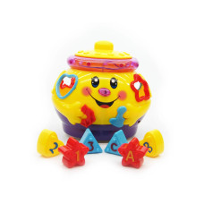 Сортер Limo Toy Веселий горщик жовтий (0915UAYL)