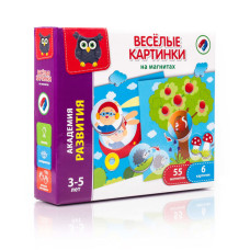 Гра розвиваюча Vladi Toys Веселі картинки на магнітах (VT5422-02)