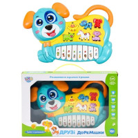 Іграшка Limo Toy розвиваюче піаніно Друзі ДоРеМішки собачка (FT0013BL)