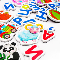 Гра розвиваюча Vladi Toys Абетка магнітна з дошкою (VT5412-01)