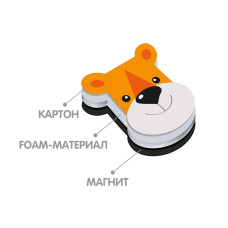 Гра розвиваюча Vladi Toys Веселі картинки на магнітах (VT5422-02)