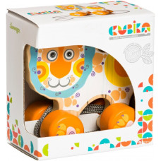 Дерев'яна каталка Cubika Левеня LK-2 5 деталей (12008)