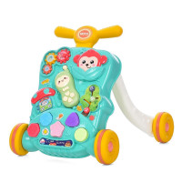 Ігровий центр 2 в 1 багатофункціональна каталка зелена (YL622GR)