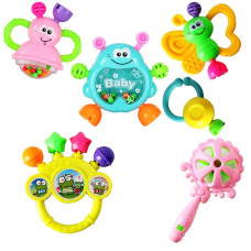 Набір брязкалець для малюків 7 шт (асорт.) (0040A)