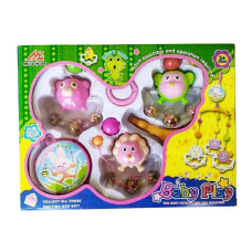 Мобіль для ліжечка з брязкальцями музичний (асорт.) (3983/4/5)