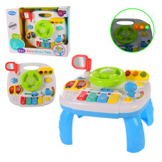 Ігровий центр 2в1 ігровий столик - автотренажер (MP3001)