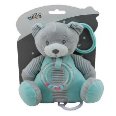 Іграшка підвіска Tulilo Ведмедик музична м’ятна (9110)