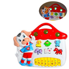 Іграшка піаніно Limo Toy Друзі ДоРеМішки песик (FT0010WT)