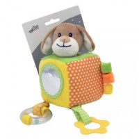 Іграшка підвіска Tulilo Кубик Песик з пищалкою 2в1 15см (5111)